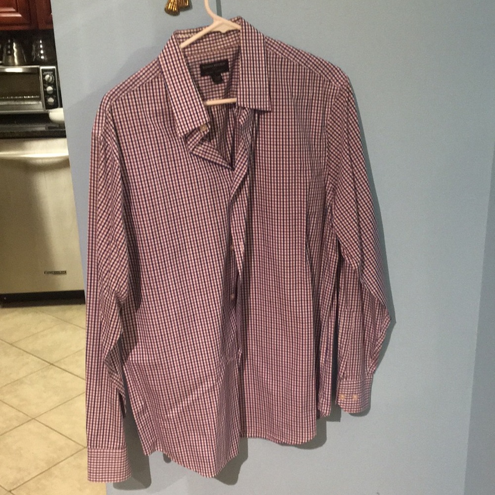 Banana Republic Classic Fit Button Down L 16-16.5